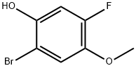 2-bromo-5-fluoro-4-methoxyphenol,1185836-60-5,结构式