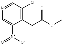 1186087-42-2 methyl (3-chloro-5-nitropyridin-4-yl)acetate
