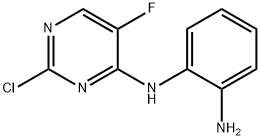 N1-(2-chloro-5-fluoropyrimidin-4-yl)benzene-1,2-diamine,1187344-31-5,结构式