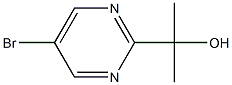 2-(5-bromopyrimidin-2-yl)propan-2-ol Structure