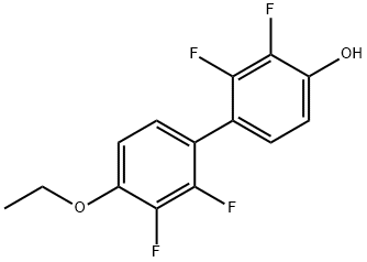 4'-ethoxy-2,2',3,3'-tetrafluoro-[1,1'-biphenyl]-4-ol 结构式