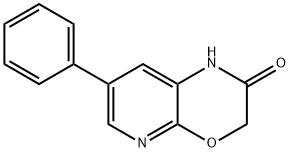 7-PHENYL-1H-PYRIDO[2,3-B][1,4]OXAZIN-2(3H)-ONE,1198154-03-8,结构式