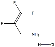 2,3,3-trifluoroprop-2-en-1-amine hydrochloride Structure