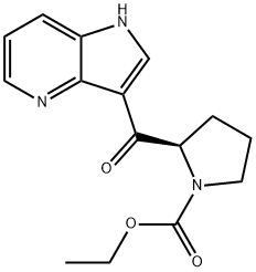 1202821-83-7 (R)-ethyl 2-(1H-pyrrolo[3,2-b]pyridine-3-carbonyl)pyrrolidine-1-carboxylate