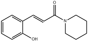 (E)-1-PIPERIDINO-3-(2-HYDROXYPHENYL)-2-PROPEN-1-ONE Structure