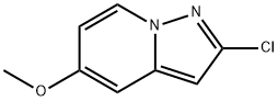 2-Chloro-5-methoxypyrazolo[1,5-a]pyridine Structure