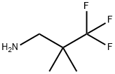 1-Propanamine, 3,3,3-trifluoro-2,2-dimethyl- Structure