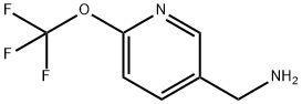 [6-(trifluoromethoxy)pyridin-3-yl]methanamine Structure