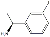 (S)-1-(3-iodophenyl)ethan-1-amine 结构式