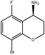 (S)-8-bromo-5-fluorochroman-4-amine,1213402-82-4,结构式