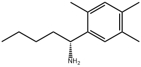 (1R)-1-(2,4,5-TRIMETHYLPHENYL)PENTAN-1-AMINE Struktur