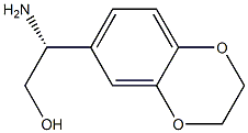 (R)-2-氨基-2-(2,3-二氢苯并[B][1,4]二氧杂环己烷-6-基)乙烷-1-醇, 1213593-22-6, 结构式