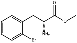 D-2-溴苯丙氨酸甲酯, 1213602-97-1, 结构式