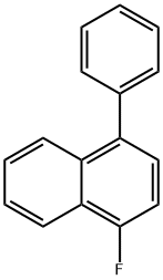 1-Fluoro-4-phenyl-naphthalene 结构式