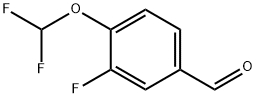 3-Fluoro-4-difluoromethoxybenzaldehyde Structure