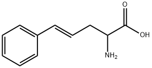 (4E)-2-amino-5-phenylpent-4-enoic acid Struktur