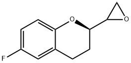 (2R)-6-氟-2-(环氧乙烷-2-基)色满,1219915-04-4,结构式