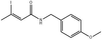 (Z)-3-iodo-N-(4-methoxybenzyl)but-2-enamide,1221589-82-7,结构式