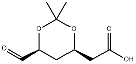 2-(4R,6S)(6-Formyl-2,2-dimethyl-[1,3]dioxan-4-yl)-acetic acid