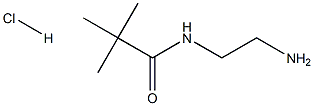 N-(2-氨基乙基)-2,2-二甲基丙酰胺盐酸盐,1235441-01-6,结构式