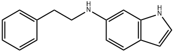 N-phenethyl-1H-indol-6-amine Struktur