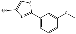 4-Amino-2-(3-methoxyphenyl)thiazole Struktur