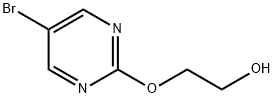 2-[(5-溴-2-嘧啶基)氧基]乙醇 结构式