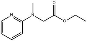 N-Methyl-N-(2-pyridyl)glycine Ethyl Ester Structure