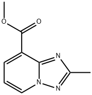 methyl 2-methyl-[1,2,4]triazolo[1,5-a]pyridine-8-carboxylate Structure