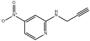 4-nitro-N-(prop-2-yn-1-yl)pyridin-2-amine, 1251154-31-0, 结构式
