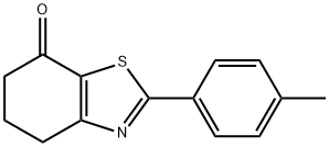 7(4H)-Benzothiazolone, 5,6-dihydro-2-(4-methylphenyl)- 结构式