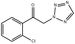 Ethanone, 1-(2-chlorophenyl)-2-(2H-tetrazol-2-yl)- Structure