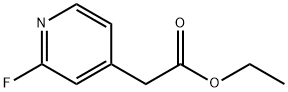 2-氟-4-吡啶乙酸乙酯, 1260666-12-3, 结构式