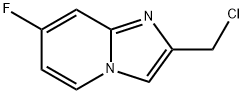 2-(chloromethyl)-7-fluoroimidazo[1,2-a]pyridine Structure