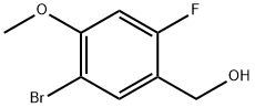 (5-bromo-2-fluoro-4-methoxyphenyl)methanol,1260903-35-2,结构式