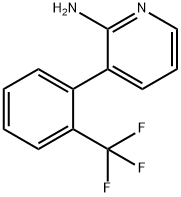 2-AMINO-3-(2-(TRIFLUOROMETHYL)PHENYL)PYRIDINE|