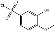 Benzenesulfonyl chloride, 3-hydroxy-4-methoxy- Struktur