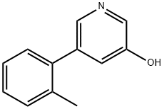3-Hydroxy-5-(2-tolyl)pyridine|