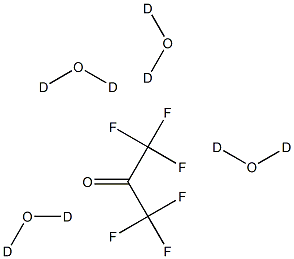 Hexafluoroacetone trideuterate D2O >99.5 Atom % D 结构式