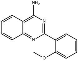 4-Amino-2-(2-methoxyphenyl)quinazoline, 1264035-88-2, 结构式