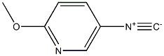 5-isocyano-2-methoxypyridine Structure