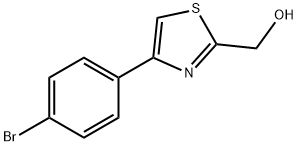 (4-(4-Bromophenyl)thiazol-2-yl)methanol Structure