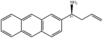 (1S)-1-(2-ANTHRYL)BUT-3-ENYLAMINE 结构式