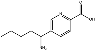 5-(AMINOPENTYL)PYRIDINE-2-CARBOXYLIC ACID 结构式