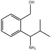 [2-(1-AMINO-2-METHYLPROPYL)PHENYL]METHAN-1-OL 结构式