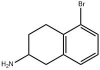 5-bromo-1,2,3,4-tetrahydronaphthalen-2-amine,1273599-21-5,结构式