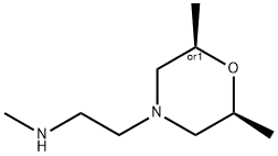 [2-(2,6-dimethylmorpholin-4-yl)ethyl](methyl)amine Structure