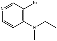 3-Bromo-4-(methylethylamino)pyridine 结构式