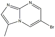 6-溴-3-甲基咪唑并[1,2-A]嘧啶, 1289193-67-4, 结构式