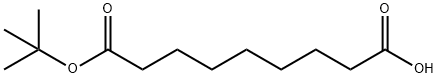 Nonanedioic acid mono-tert-butyl ester Struktur